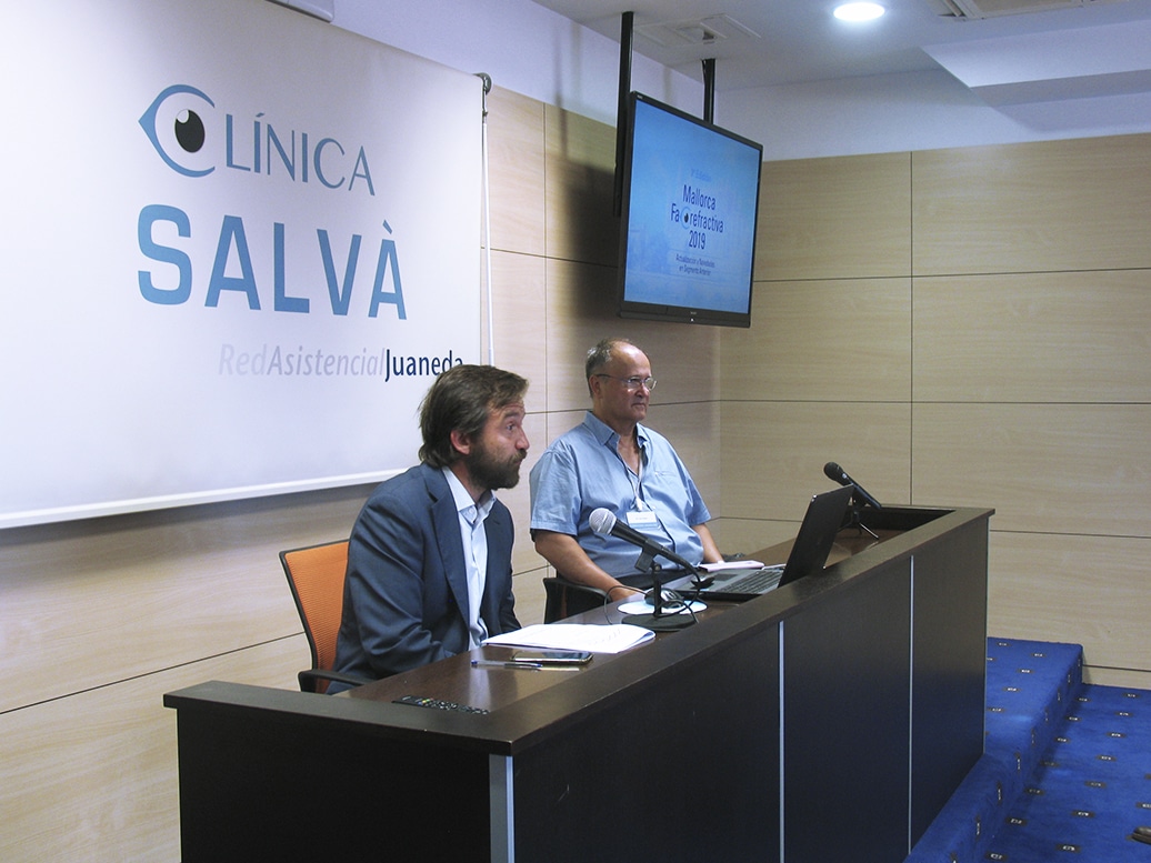 El Sr. José de Carvajal y el Dr. Luis Salvà inauguraron el evento