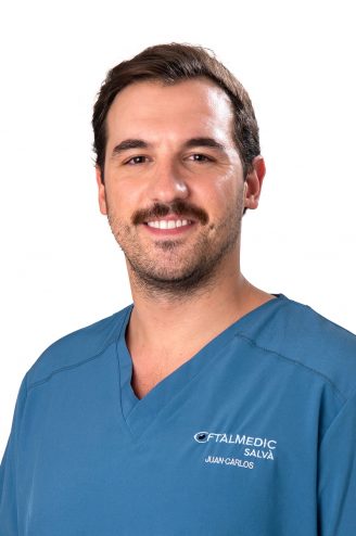 Juan Carlos Cañadas Caballero, optometrista en Palma en Oftalmedic Salvà